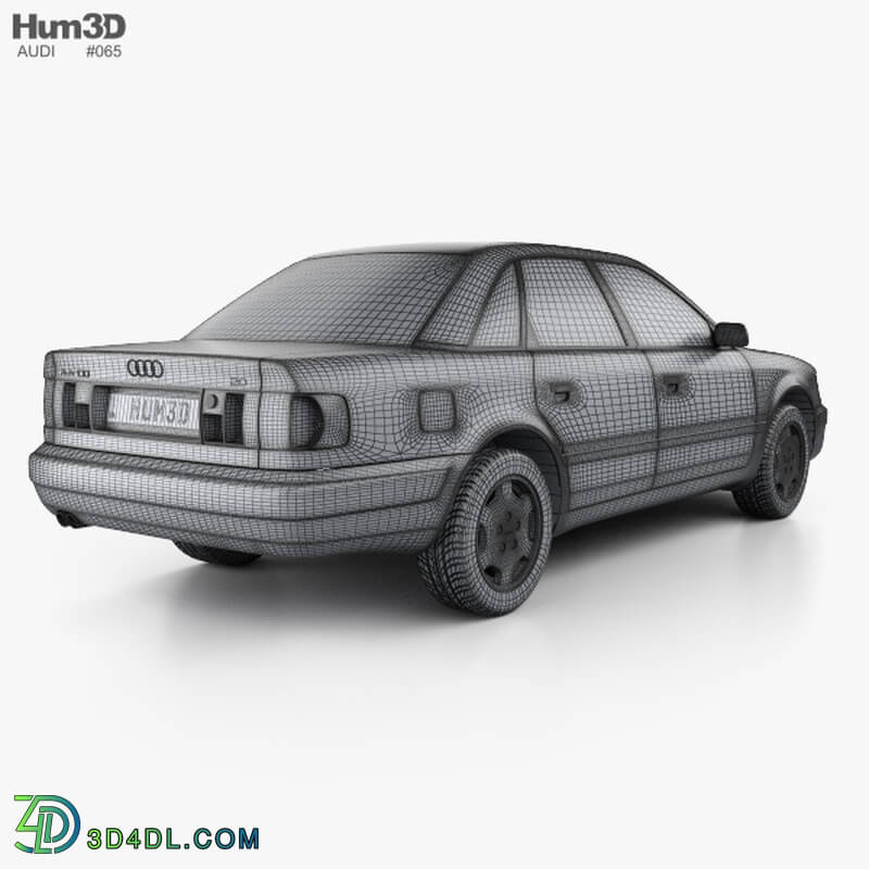 Hum3D Audi 100 C4 sedan 1991