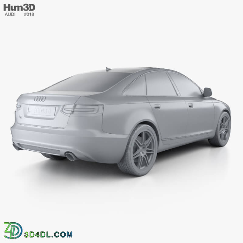 Hum3D Audi A6 C6 sedan 2011