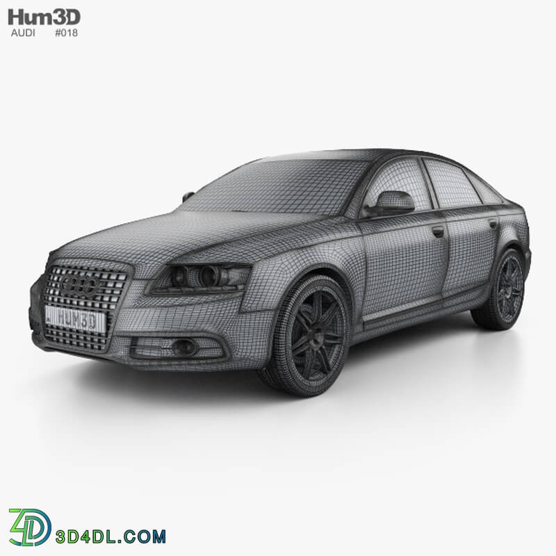 Hum3D Audi A6 C6 sedan 2011