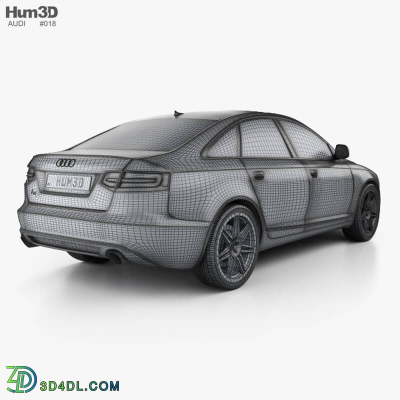 Hum3D Audi A6 C6 sedan 2011