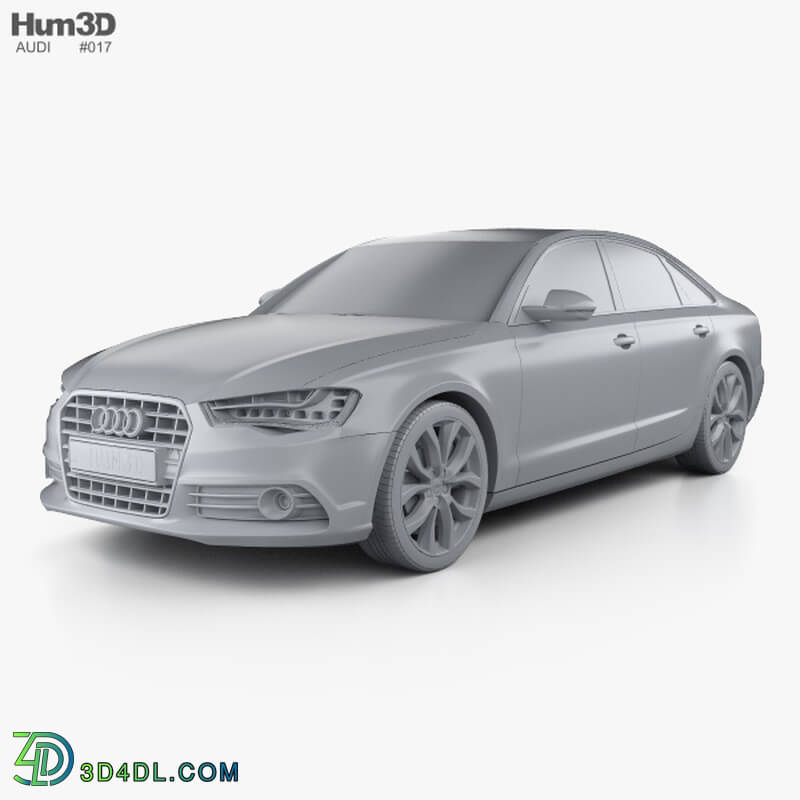 Hum3D Audi A6 sedan 2012