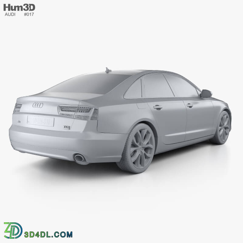 Hum3D Audi A6 sedan 2012