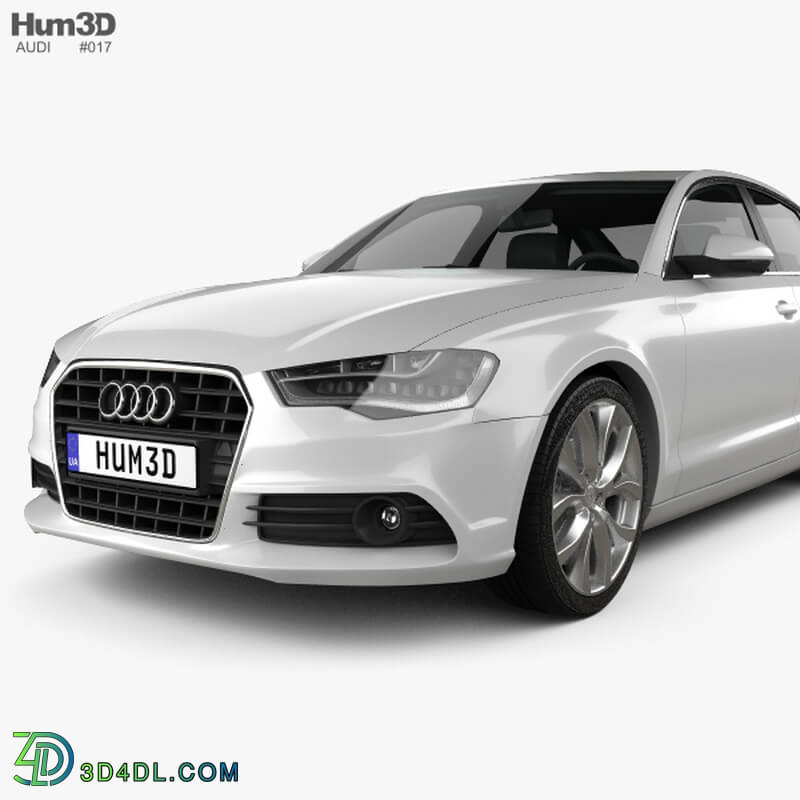 Hum3D Audi A6 sedan 2012