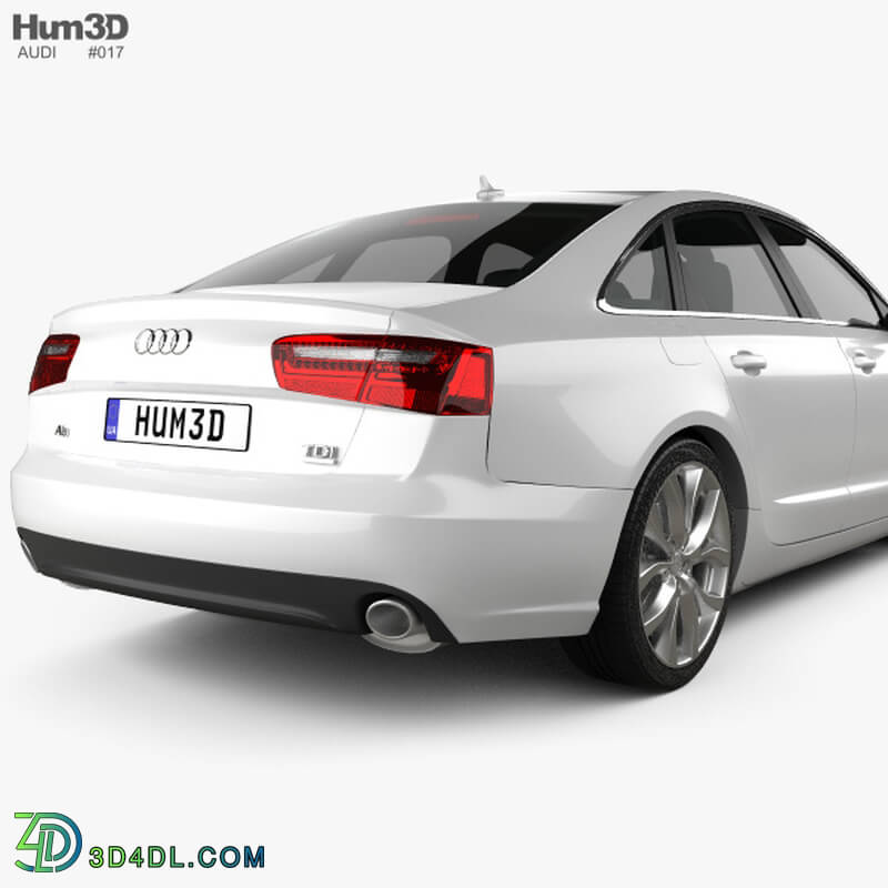 Hum3D Audi A6 sedan 2012