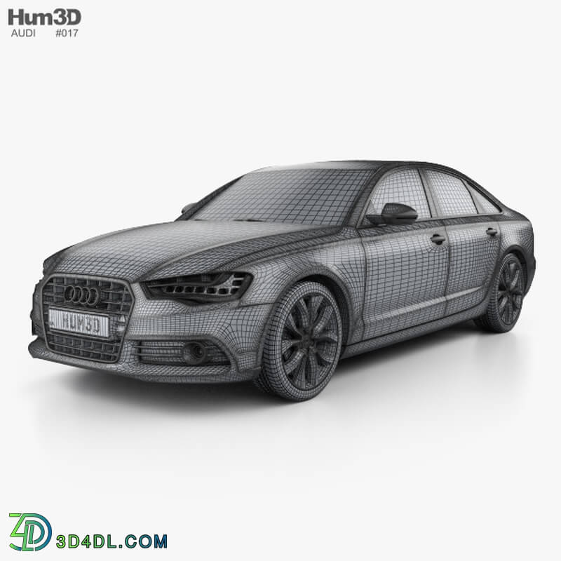 Hum3D Audi A6 sedan 2012