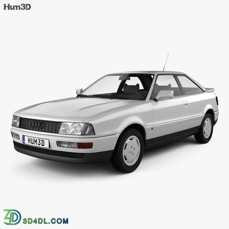 Hum3D Audi Coupe 8B 1988