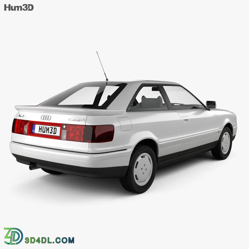 Hum3D Audi Coupe 8B 1988