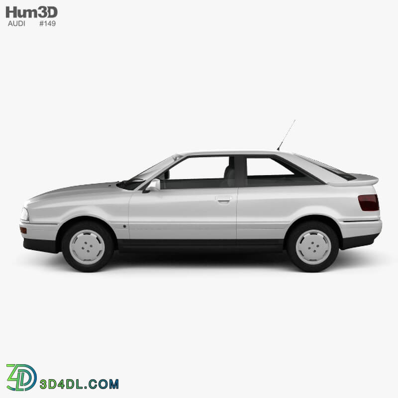 Hum3D Audi Coupe 8B 1988