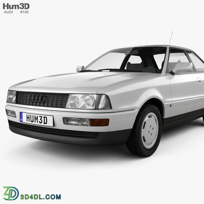 Hum3D Audi Coupe 8B 1988