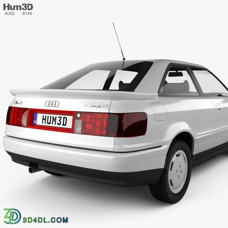 Hum3D Audi Coupe 8B 1988