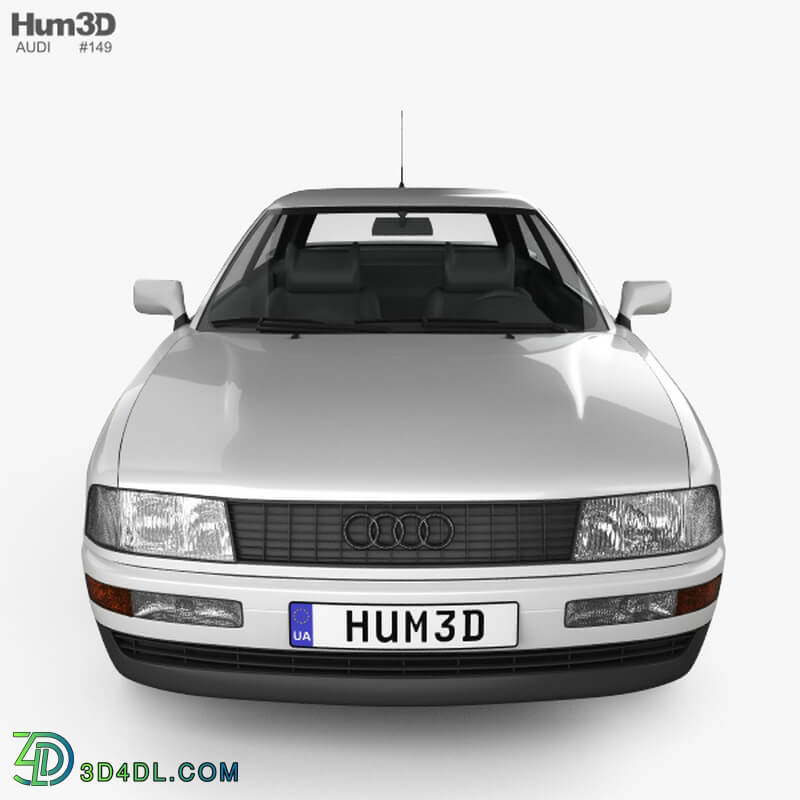 Hum3D Audi Coupe 8B 1988