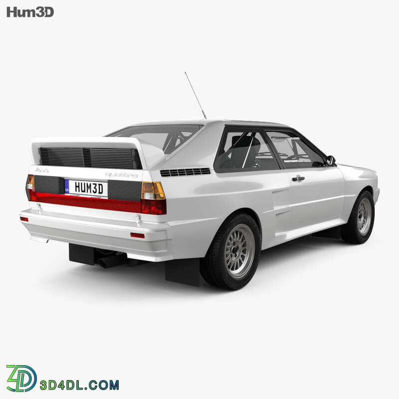 Hum3D Audi Quattro A2 1981