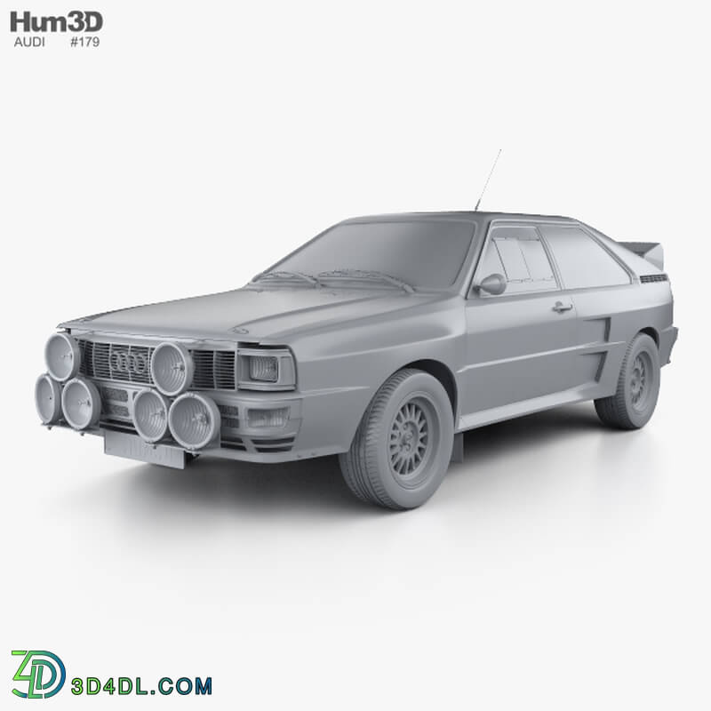 Hum3D Audi Quattro A2 1981