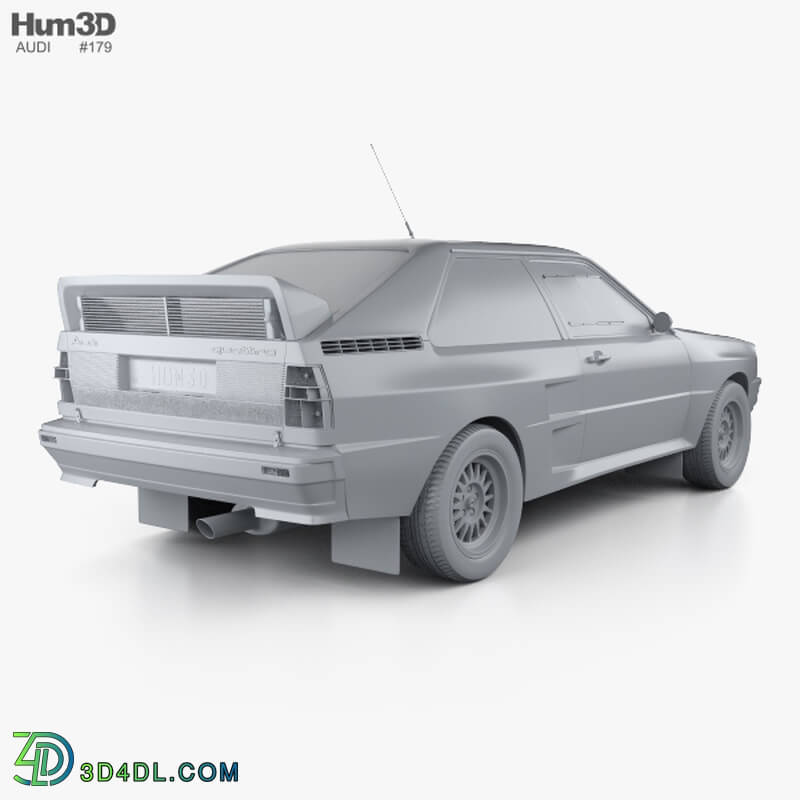 Hum3D Audi Quattro A2 1981