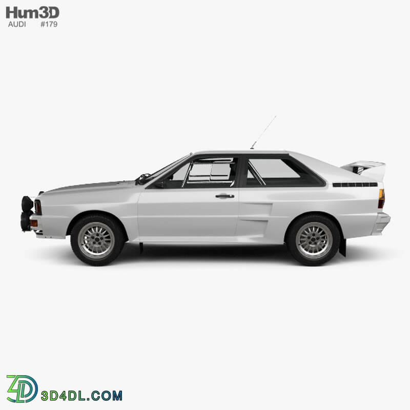 Hum3D Audi Quattro A2 1981