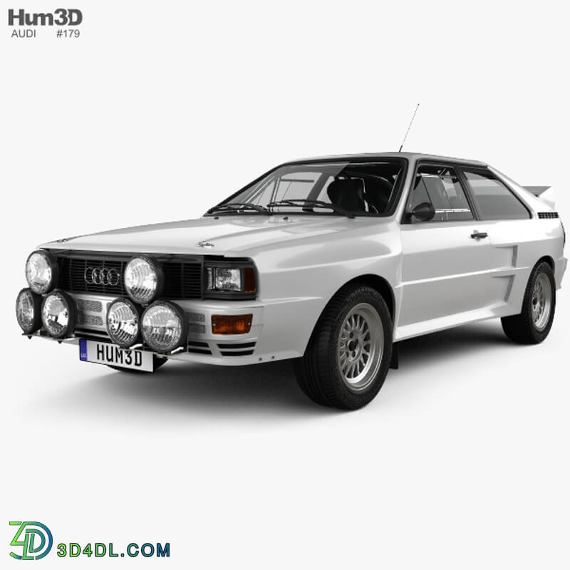 Hum3D Audi Quattro A2 1981