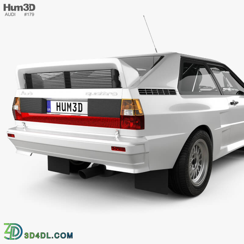 Hum3D Audi Quattro A2 1981