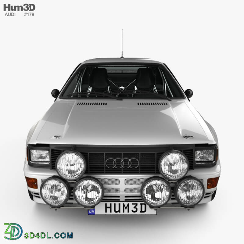 Hum3D Audi Quattro A2 1981