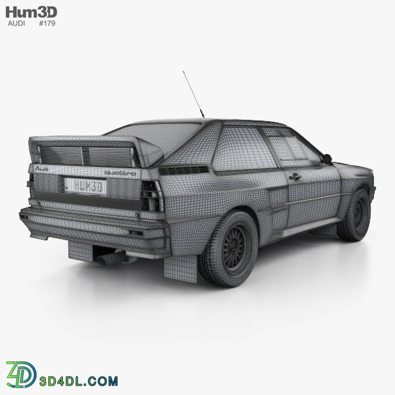 Hum3D Audi Quattro A2 1981