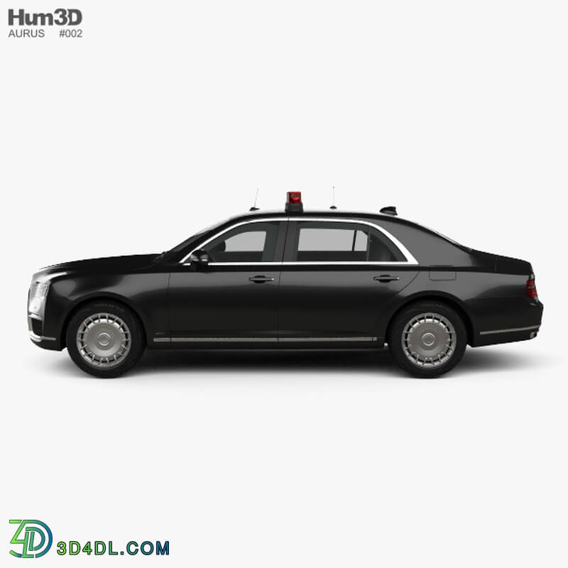 Hum3D Aurus Senat Guard sedan 2018