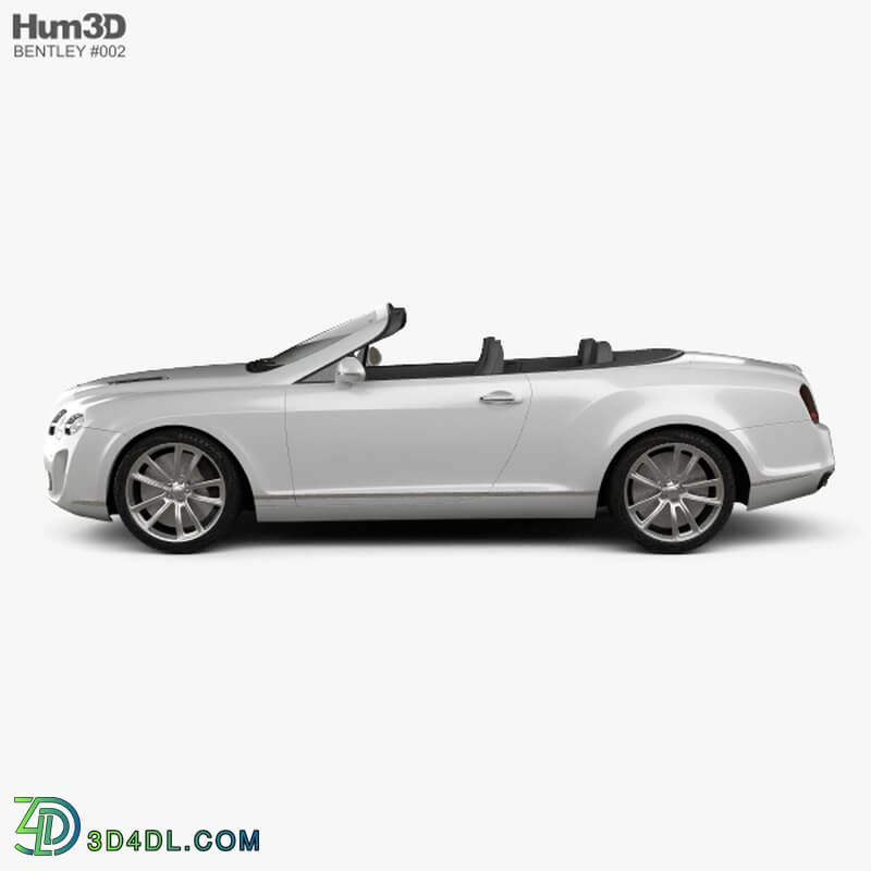 Hum3D Bentley Continental Supersports convertible 2010