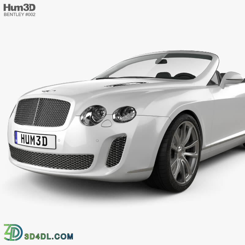 Hum3D Bentley Continental Supersports convertible 2010