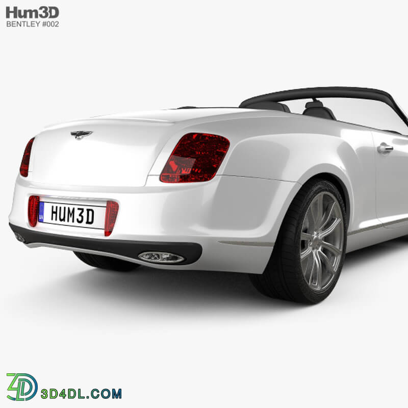 Hum3D Bentley Continental Supersports convertible 2010