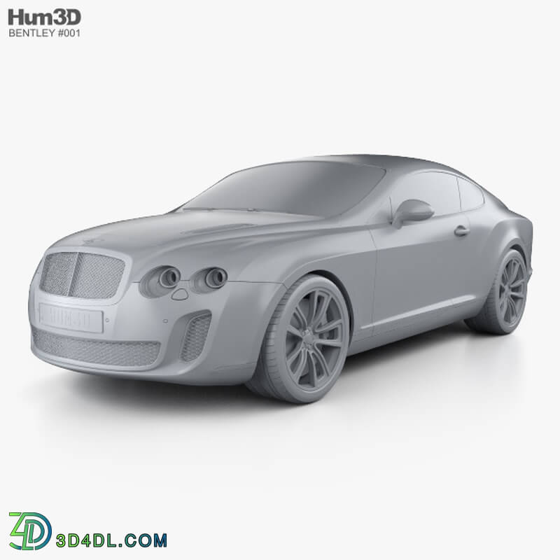 Hum3D Bentley Continental Supersports coupe 2010