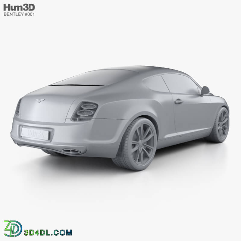 Hum3D Bentley Continental Supersports coupe 2010