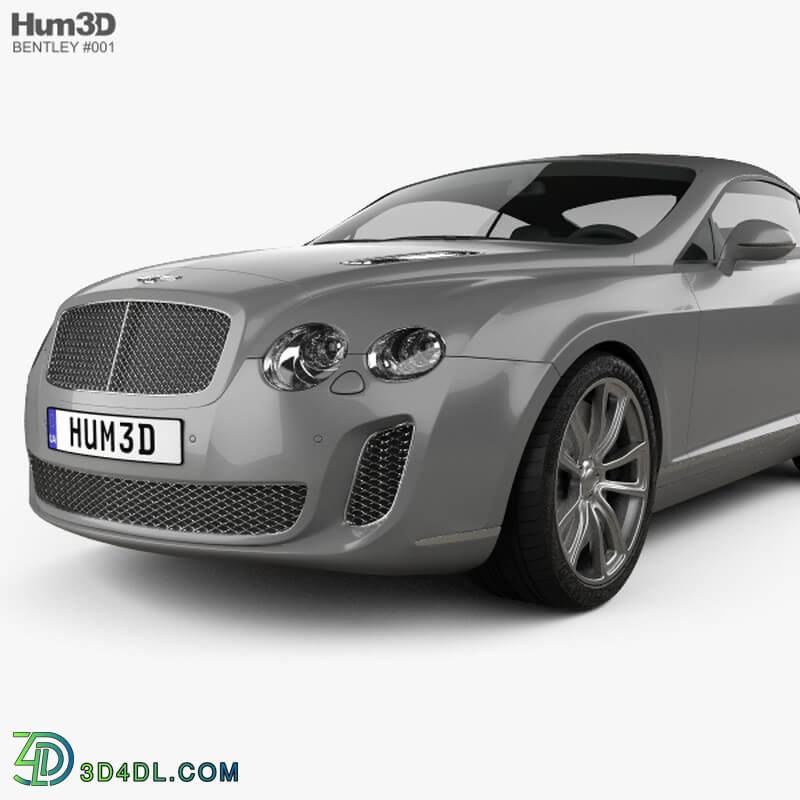 Hum3D Bentley Continental Supersports coupe 2010