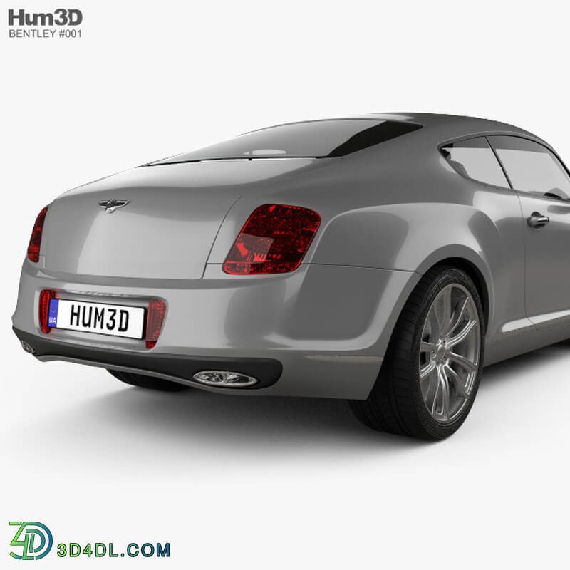 Hum3D Bentley Continental Supersports coupe 2010