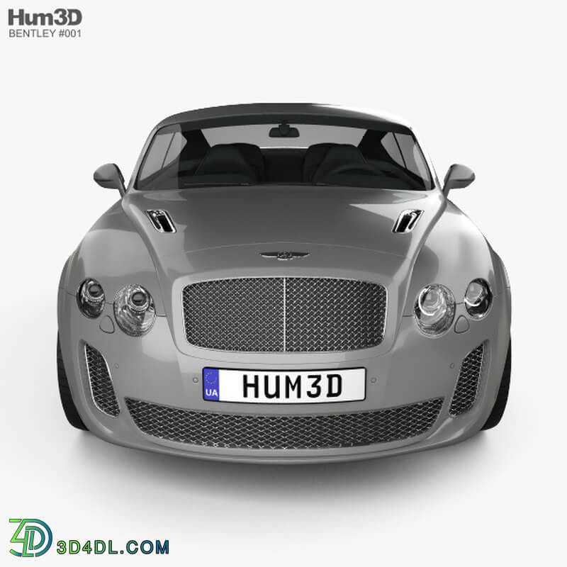 Hum3D Bentley Continental Supersports coupe 2010