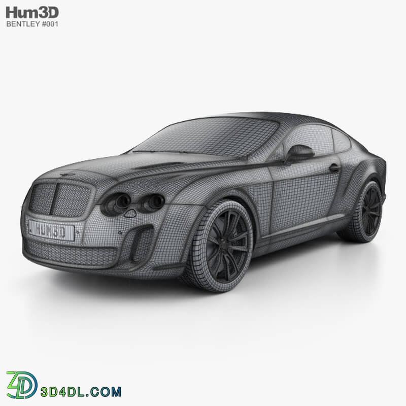 Hum3D Bentley Continental Supersports coupe 2010