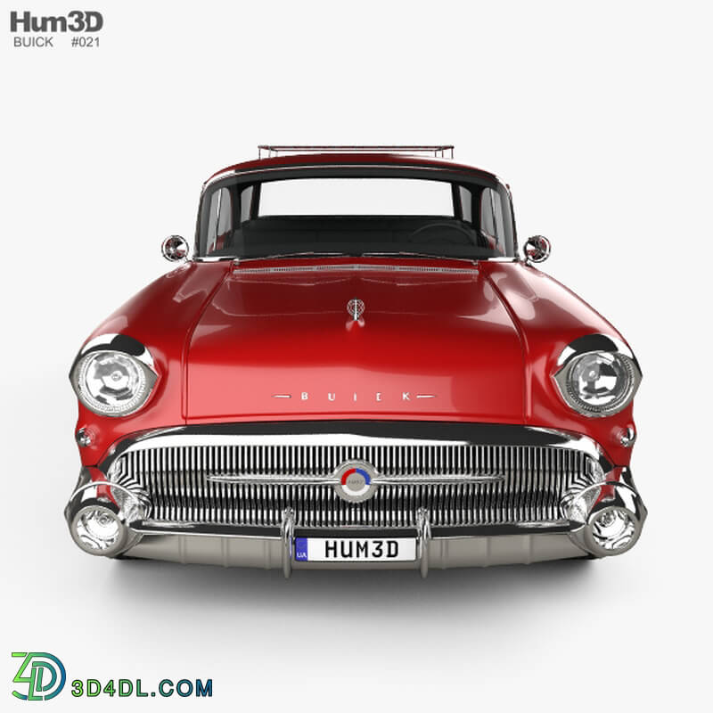 Hum3D Buick Century Caballero wagon 1957