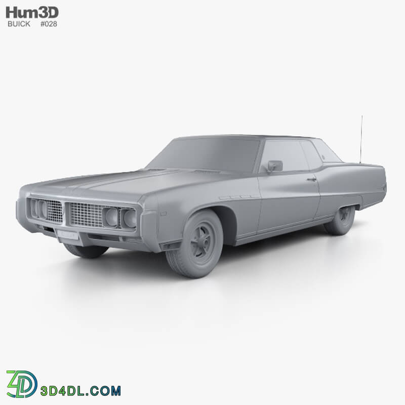 Hum3D Buick Electra 225 Custom Sport Coupe 1969