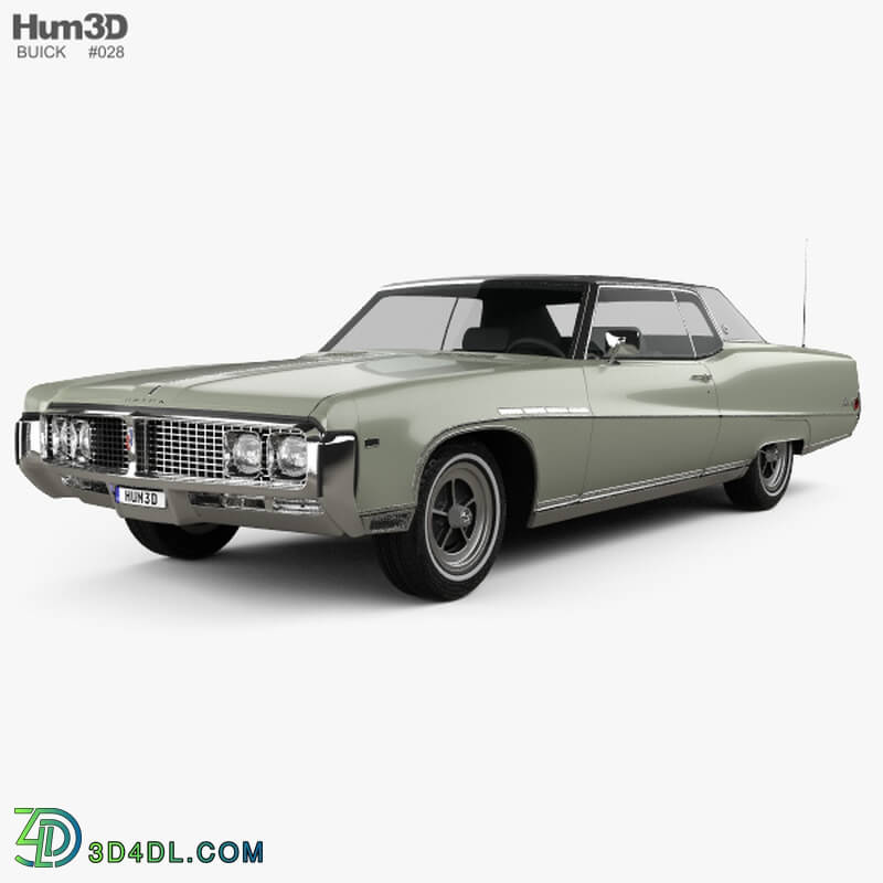 Hum3D Buick Electra 225 Custom Sport Coupe 1969