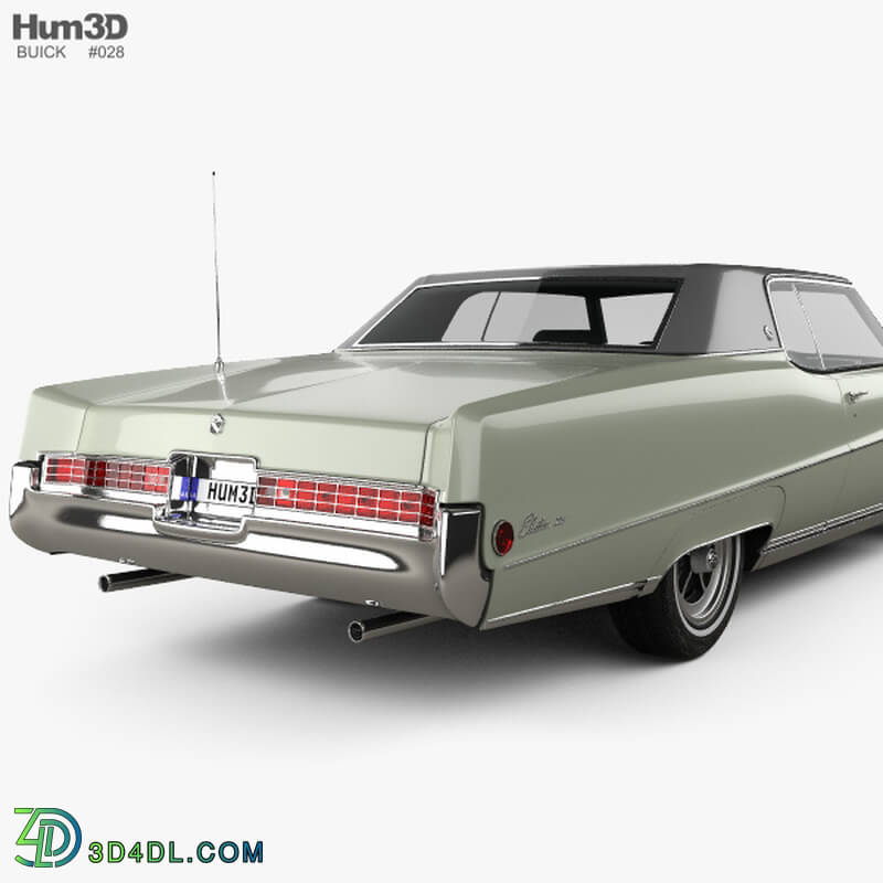 Hum3D Buick Electra 225 Custom Sport Coupe 1969