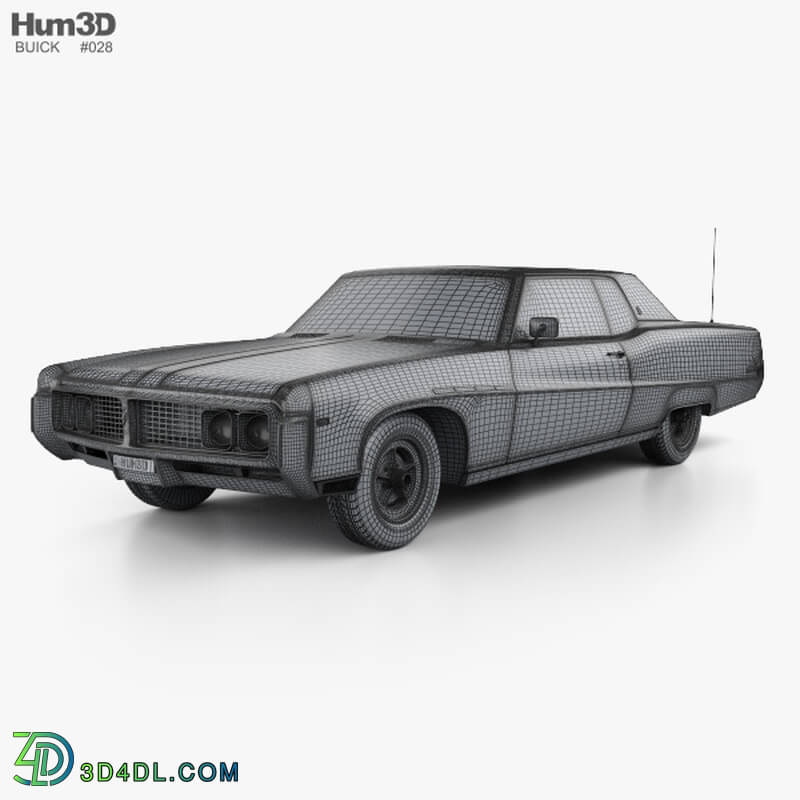 Hum3D Buick Electra 225 Custom Sport Coupe 1969