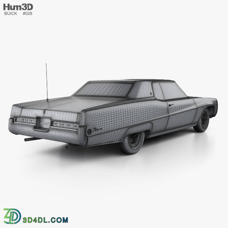 Hum3D Buick Electra 225 Custom Sport Coupe 1969