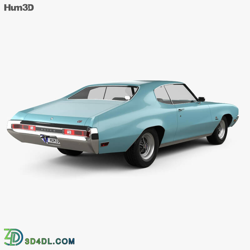 Hum3D Buick GS 455 Stage 1 coupe 1970