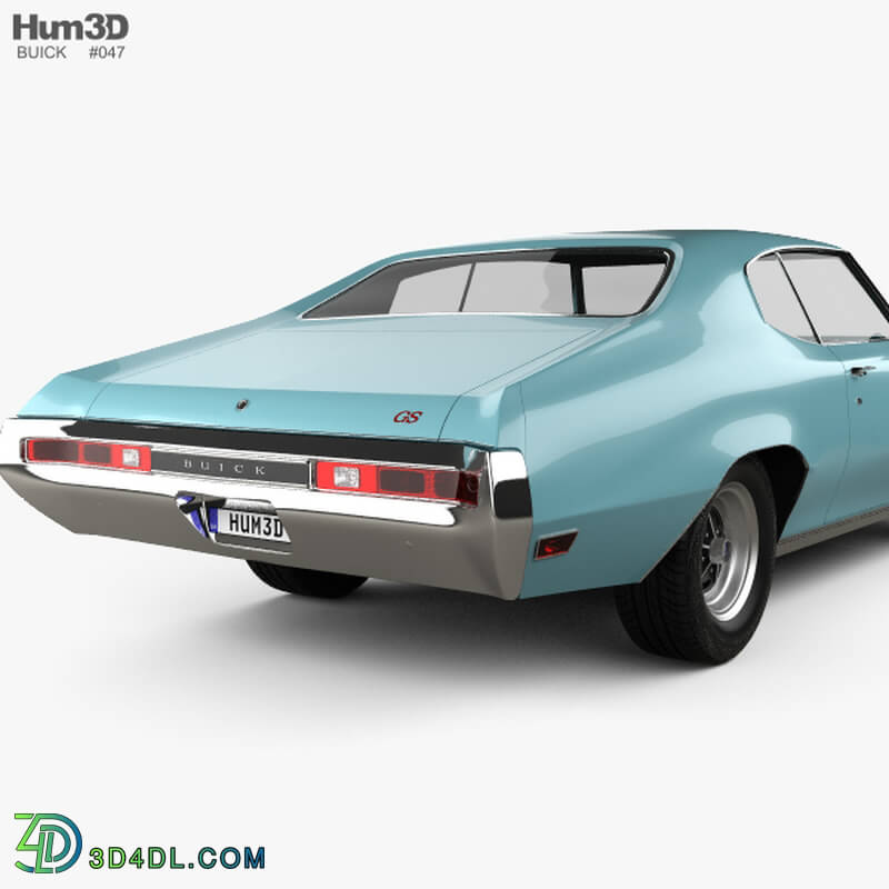 Hum3D Buick GS 455 Stage 1 coupe 1970