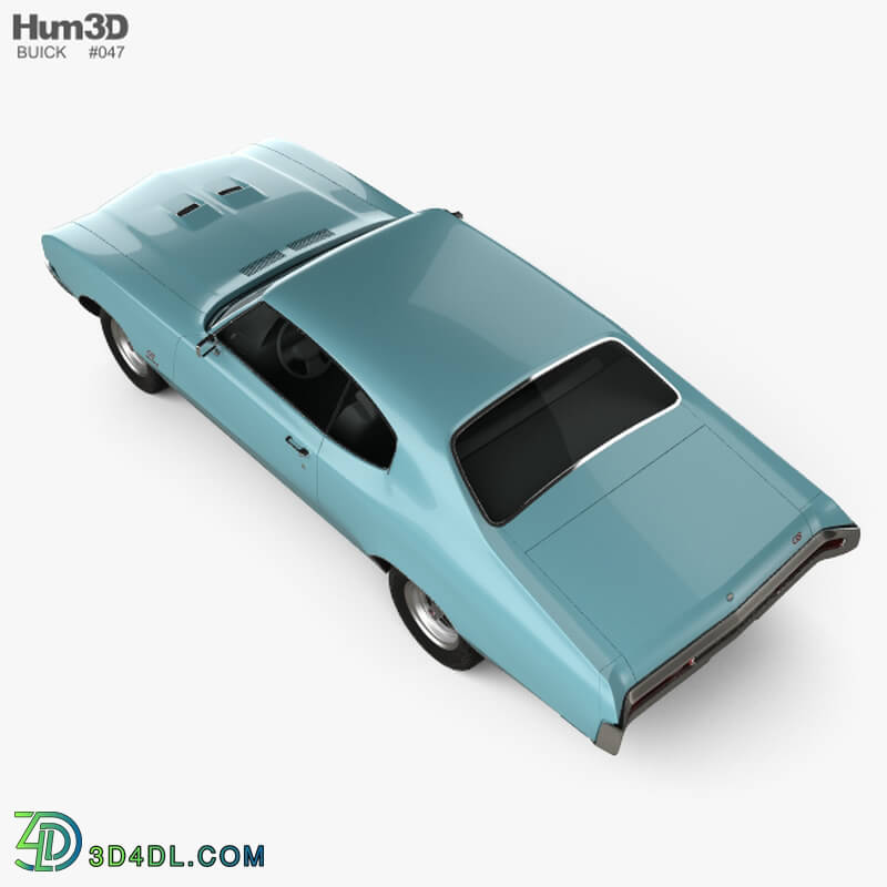 Hum3D Buick GS 455 Stage 1 coupe 1970