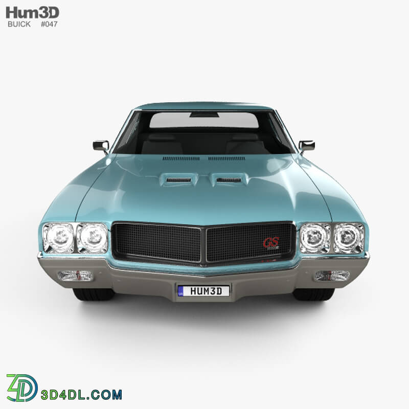 Hum3D Buick GS 455 Stage 1 coupe 1970