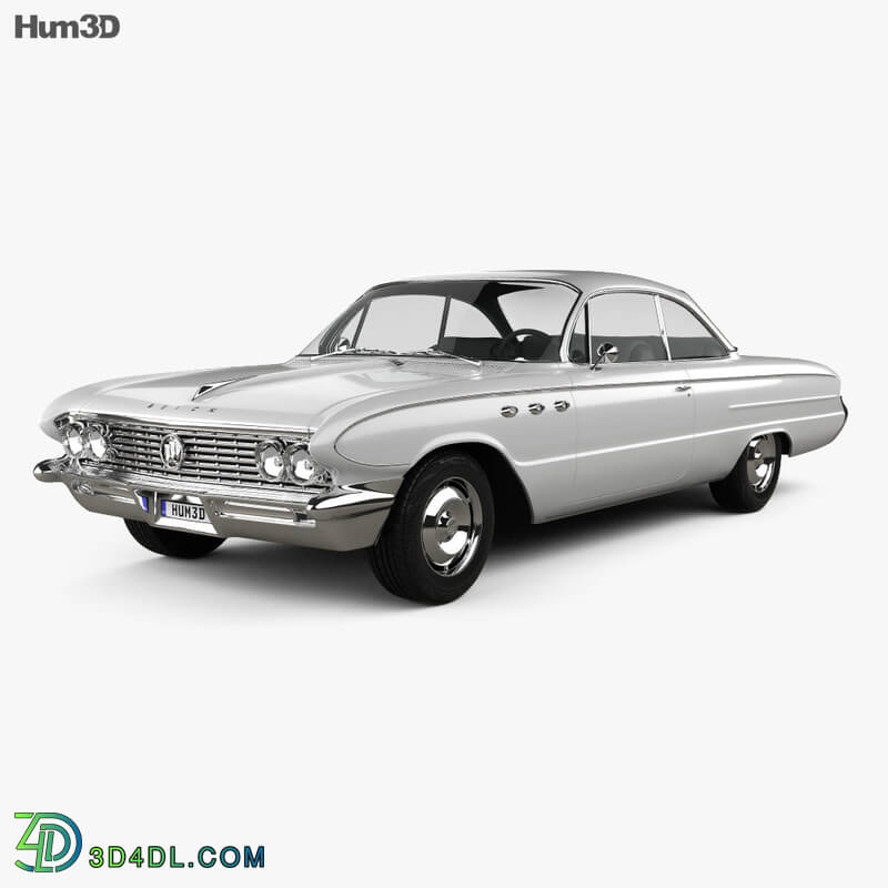 Hum3D Buick LeSabre 2 door hardtop 1961