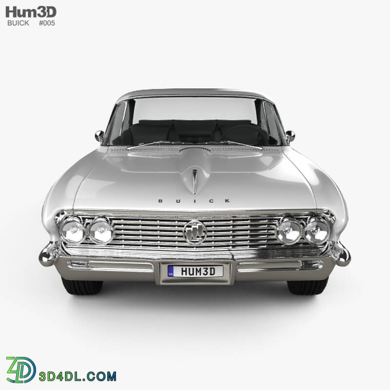 Hum3D Buick LeSabre 2 door hardtop 1961