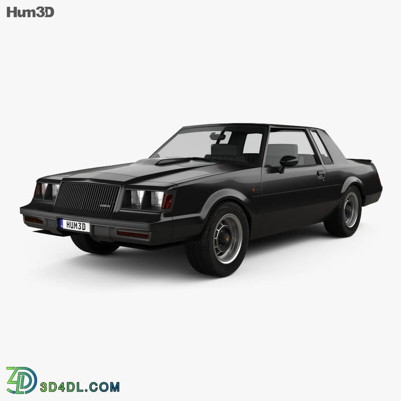 Hum3D Buick Regal Grand National 1987