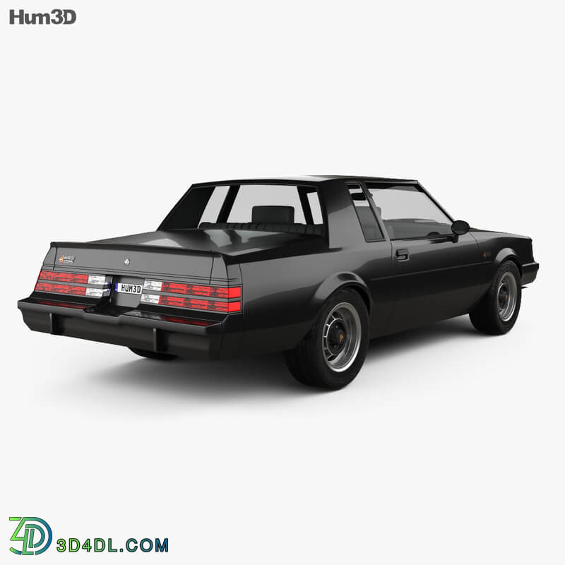 Hum3D Buick Regal Grand National 1987