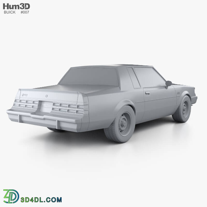 Hum3D Buick Regal Grand National 1987