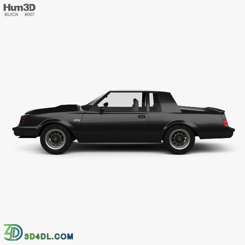 Hum3D Buick Regal Grand National 1987