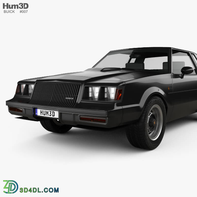 Hum3D Buick Regal Grand National 1987